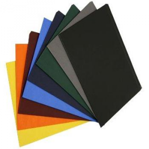 Обложки пластиковые «Непрозрачные», А4 (210*297мм), цвет: черный, 100листов