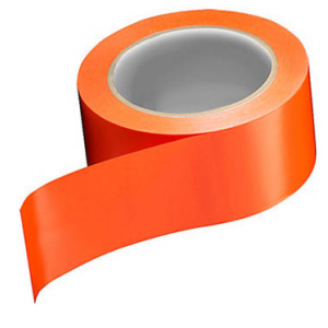 Клейкая лента упаковочная 48 мм*66 м, 45 мкм, оранжевая (6 штук в упаковке)