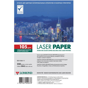 Глянцевая бумага для лазерной печати SRA3, 105г/м2, 250 листов, Lomond 0310611