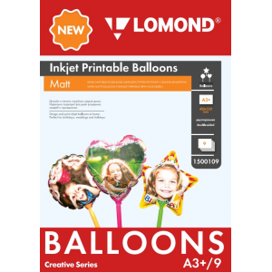 Воздушные шары для струйной печати А3+ (Шар/Сердце/Звезда), Lomond 1500109