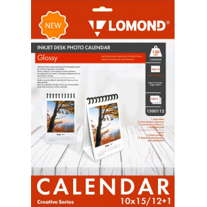 Настольный календарь «Домик» для струйной печати 10х15, Lomond 1500112